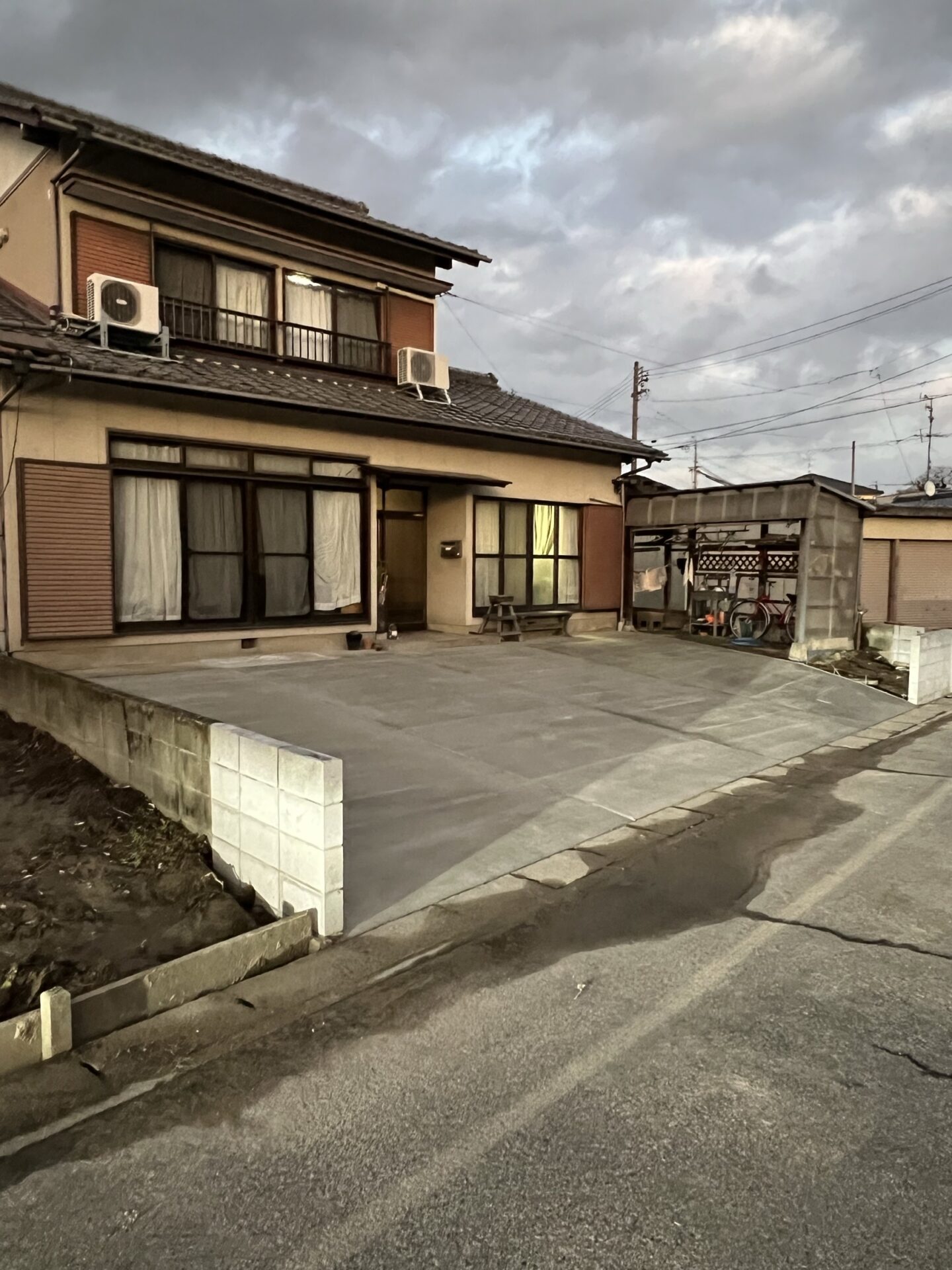 外構工事 施工後