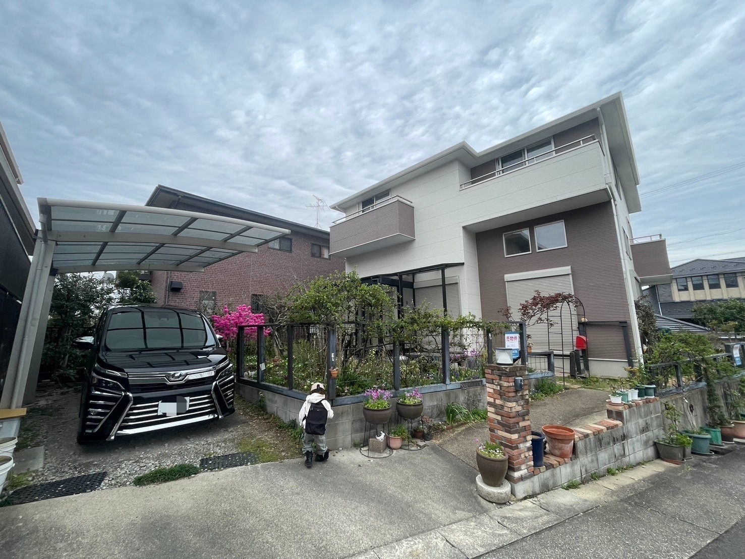 外構工事(駐車場増設) 施工前