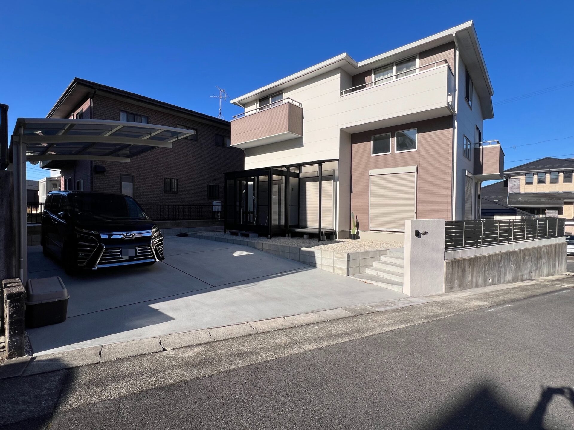 外構工事(駐車場増設) 施工後